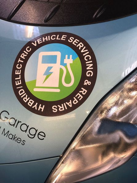 electric vehicle badge