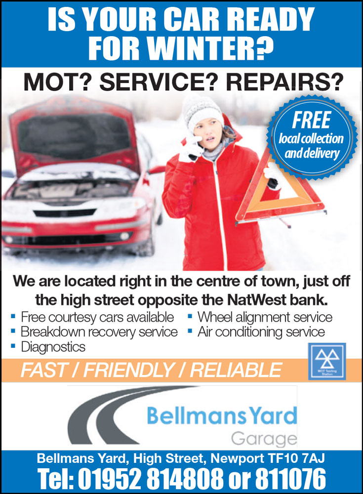 bellmans yard garage advert